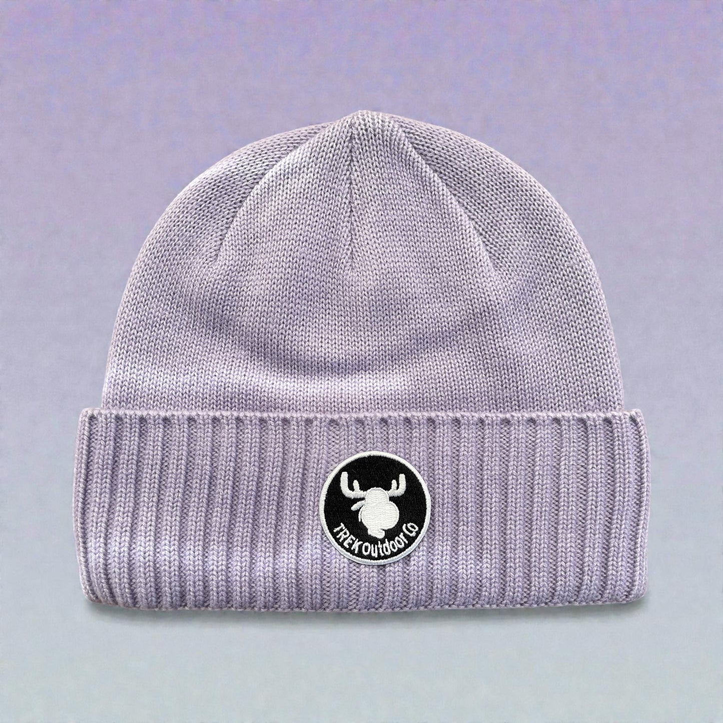 Trek Outdoor Co. Special Edition Cuffed Beanie – Purple
