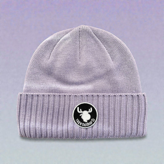 Trek Outdoor Co. Special Edition Cuffed Beanie – Purple